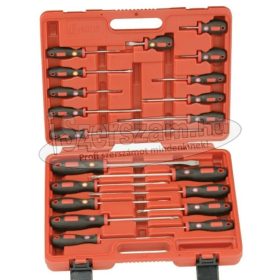   GENIUS TOOLS Csavarhúzó készlet SL+PH+PZ 20 részes TR-520PZ
