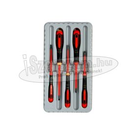   BAHCO ERGO Szigetelt csavarhúzó készlet, VDE 1000V vékonyított SLIM pengével, 5 részes BE-9881SL