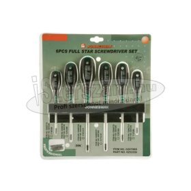   JONNESWAY TOOLS Csavarhúzó készlet TORX T10-T40 6 részes D20T06S