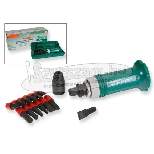 JONNESWAY TOOLS Ütve csavarozó készlet SL+PH+HEX 14 részes AG010138