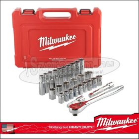   MILWAUKEE Dugókulcs készlet 1/2" 10-24mm hatlapú 28 részes 4932471864