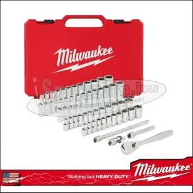   MILWAUKEE Dugókulcs készlet 1/4" 50 részes speciális FOUR-FLAT metrikus-colos 4932464944