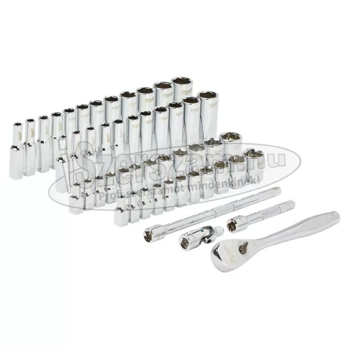 MILWAUKEE Dugókulcs készlet 1/4" 50 részes speciális FOUR-FLAT metrikus-colos 4932464944