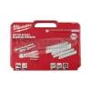 MILWAUKEE Dugókulcs készlet 1/4" 50 részes speciális FOUR-FLAT metrikus-colos 4932464944