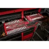 MILWAUKEE Dugókulcs készlet 1/4" 50 részes speciális FOUR-FLAT metrikus-colos 4932464944