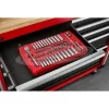 MILWAUKEE Dugókulcs készlet 1/4" 50 részes speciális FOUR-FLAT metrikus-colos 4932464944