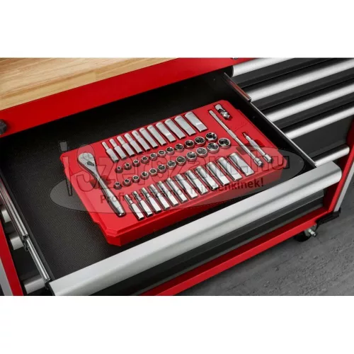 MILWAUKEE Dugókulcs készlet 1/4" 50 részes speciális FOUR-FLAT metrikus-colos 4932464944