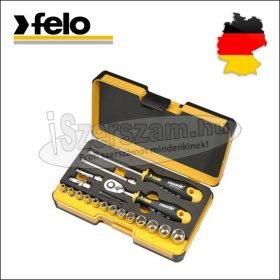   FELO Dugókulcs készlet 1/4" hatlapú 4-14mm 19 részes 05781906
