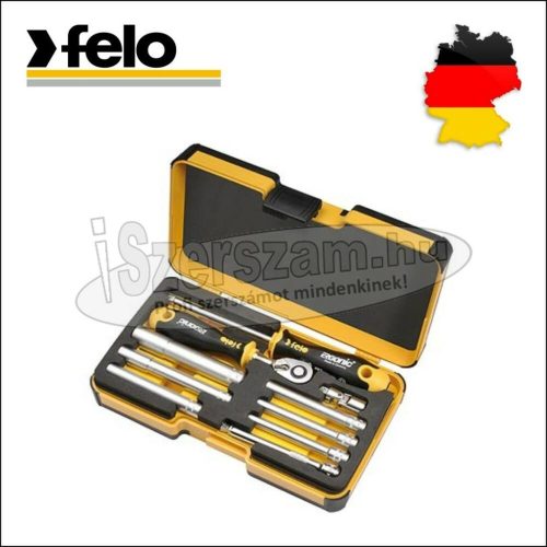 FELO Dugókulcs készlet 1/4" extra hosszú 5,5-13mm 10 részes 05781006