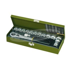  PROXXON Dugókulcs készlet átmenő csavarokhoz 6 lapú 13-27mm 14 részes 23604