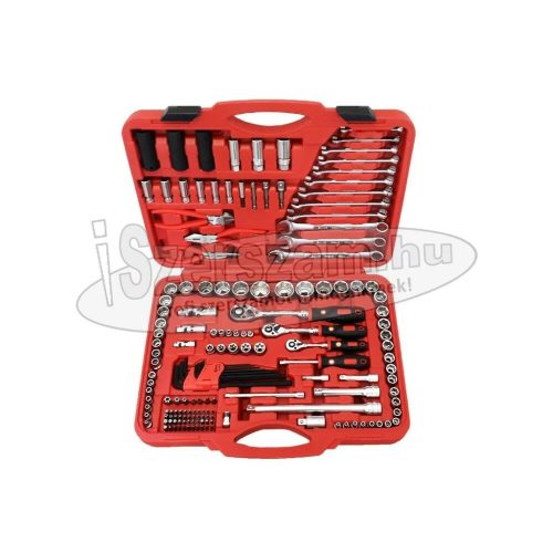 GENIUS TOOLS Szerszámkészlet 161 részes metrikus+colos AC234161S