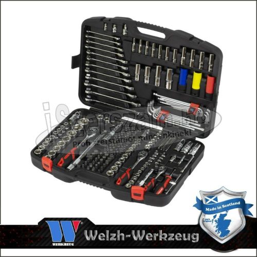 WELZH WERKZEUG Szerszámkészlet 218 részes 1/4"-3/8"-1/2" 2588-WW