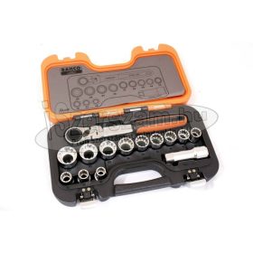   BAHCO Átmenős dugókulcs készlet 10-24mm, 14 részes Multifej-TRIPLEplus S140T