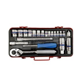   KING TONY Dugókulcs készlet 1/4"-3/8" 21 részes 5522MR