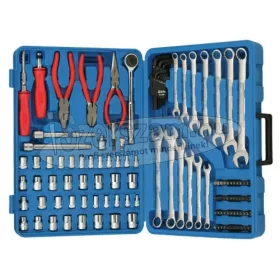   GENIUS TOOLS Szerszámkészlet 117 részes metrikus+colos AC-23117