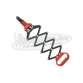   GENIUS TOOLS Popszegecshúzó, kézi harmonikás 2,4/3,2/4,0/4,8mm Alu szegecsekhez SC-710