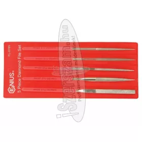   GENIUS TOOLS Tűreszelő készlet gyémánt 5 részes 200mm FL-0785