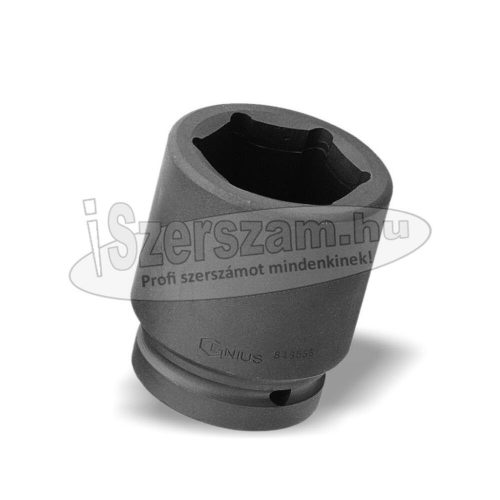 GENIUS TOOLS Légkulcsfej, gépi dugókulcsfej 1" 6 lapú, hosszú 57mm 849557