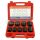 GENIUS TOOLS Légkulcsfej, gépi dugókulcsfej készlet 3/4" 9 részes 19-36mm metrikus rövid 6 lapú IS-609E