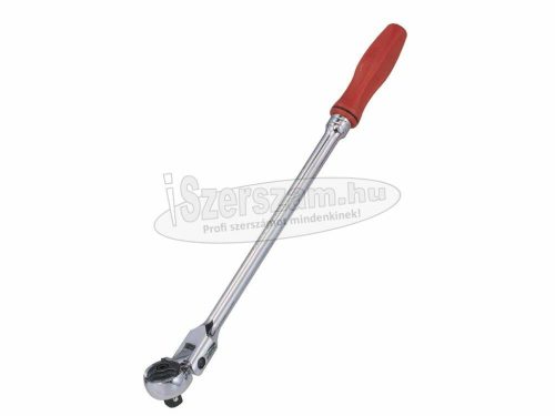 GENIUS TOOLS Crowa racsnis kulcs 1/2" csuklós 72 fogas 430mm 484464P