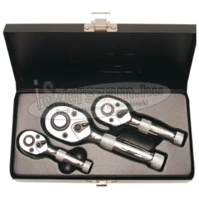   BGS TECHNIC Crowa racsnis kulcs készlet MINI 3 részes 72 fogas 215