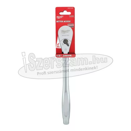 MILWAUKEE Crowa racsnis kulcs 1/2" 90 fogú váltókaros 4932471865