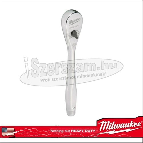 MILWAUKEE Crowa racsnis kulcs 1/4" 90 fogú váltókaros 48229014