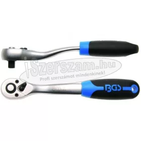   BGS TECHNIC Crowa racsnis kulcs 3/8" 72 fogú hajlított 319