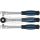 BGS TECHNIC Crowa racsnis kulcs forgónyelű 3/8" 106