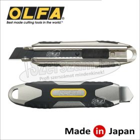   OLFA Vágókés 18mm törhető pengés, automata rögzítés, erős aluházas XDm x P-AL