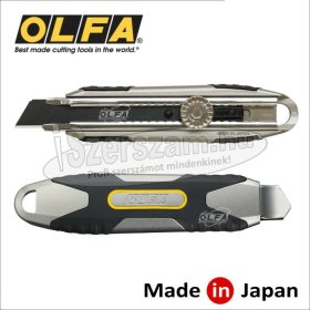   OLFA Vágókés 18mm törhető pengés csavaros rögzítés, erős aluházas XDm x P-L