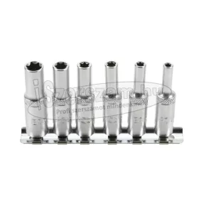   BGS TECHNIC Dugókulcs crowafej készlet 1/4" belső E-torx E4-E10 hosszú 6 részes 6403