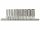 GENIUS TOOLS Dugókulcs crowafej készlet 1/4" 12 szögű colos hosszú 10 részes TW-210SD