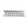 BGS TECHNIC Dugókulcs crowafej készlet 3/8" 12szögű 8-19mm hosszú, 11 részes 5252
