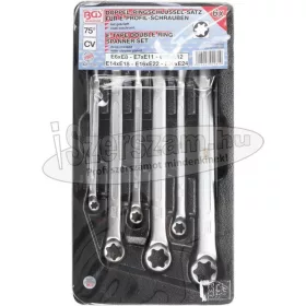   BGS TECHNIC Torx csillagkulcs készlet hajlított 6 részes E-torx E6-E24 2281