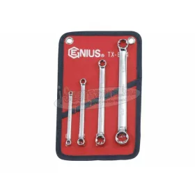   GENIUS TOOLS Torx csillagkulcs készlet 4 részes E6-E24 TX-E04
