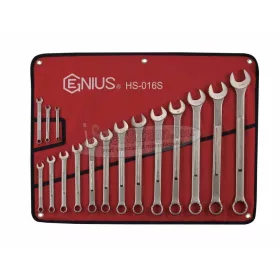   GENIUS TOOLS Csillag-villáskulcs készlet 16 részes colos HS-016S