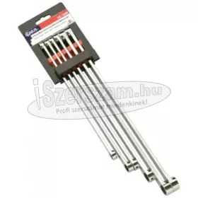   GENIUS TOOLS Csillag-csillagkulcs készlet egyenes extra-hosszú 6 részes 10-19mm DE-706M