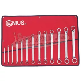   GENIUS TOOLS Csillag-csillagkulcs készlet hajlított 13 részes 6-32mm DE-713M