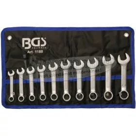   BGS TECHNIC Csillag-villáskulcs készlet marok 10 részes 1188