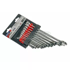   GENIUS TOOLS Csillag-villáskulcs készlet 7-19mm 11 részes HS-011M2