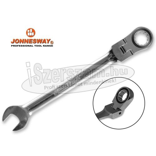 JONNESWAY TOOLS Csillag-villáskulcs racsnis-csuklós 14-19mm W66