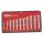 GENIUS TOOLS Csillag-villáskulcs racsnis készlet 11 részes 8-19mm fényes polírozott GW-7611M