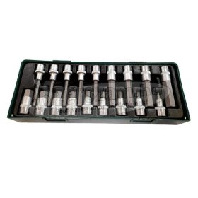   JONNESWAY Rátűzőkulcs készlet 1/2" imbusz 5-19mm S09H4118SP