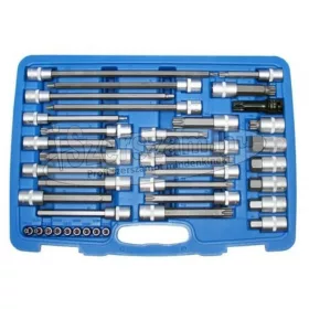   BGS TECHNIC Rátűzőkulcs crowa+bit készlet 1/4"-1/2" imbusz+TX+XZN+RIBE 38 részes 5184