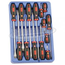   GENIUS TOOLS csavarhúzó készlet SL+PH+PZ 14 részes MS-014