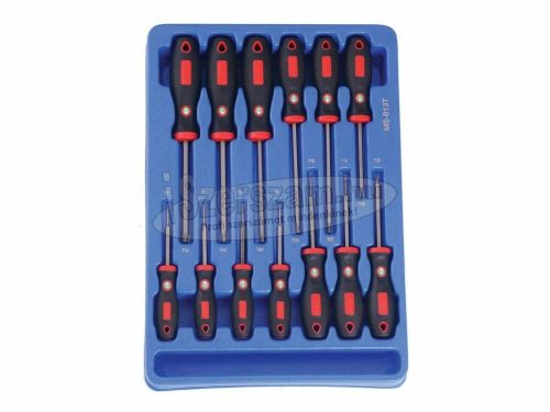 GENIUS TOOLS csavarhúzó készlet torx 13 részes MS-013T