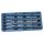 GENIUS TOOLS dugókulcs, gépi készlet 12 lapú hosszú 1/2" 17 részes 8-24mm DI-417MD