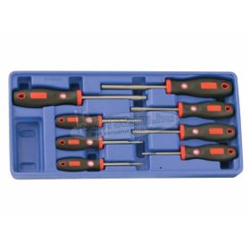   GENIUS TOOLS csavarhúzó készlet imbusz metrikus 2-8mm 8 részes HR-5608M
