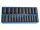 GENIUS TOOLS dugókulcs, gépi készlet 6 lapú hosszú 1/2" 24 részes CRV-1/3TD-424M